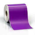 4 in x 6 in Direct Thermal Perforated Shipping Labels - Purple 12