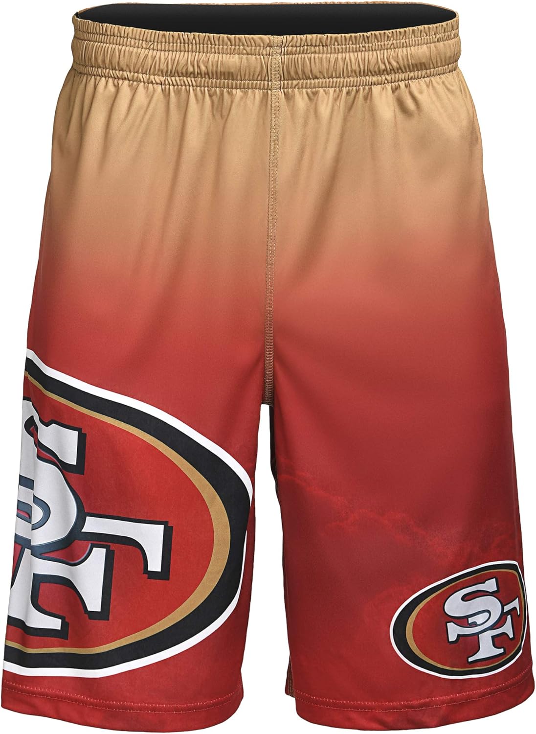 FOCO Men's NFL Gradient Big Logo Training Shorts for Comfort
