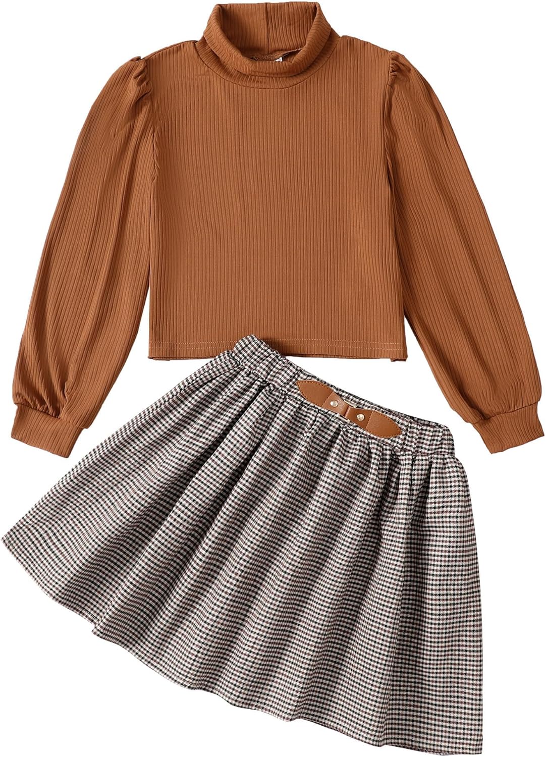 Trendy Girls Skirt Sets 2 Piece Outfits for Fall & Winter