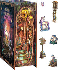 CUTEBEE Book Nook Kit DIY Miniature House - Sensor LED Glow