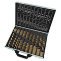 Cobalt Drill Bit Set 234Pcs M35 HSS Jobber Length - Durable Metal