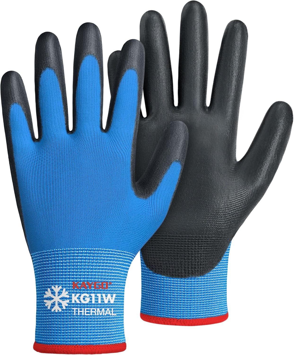 KAYGO Winter Work Gloves for Men and Women - Thermal Insulated