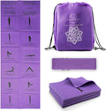 Foldable Yoga Mat for Women - Compact Travel Exercise Mat
