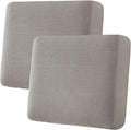 Super Stretch Individual Seat Sofa Covers - Thick Jacquard Taupe