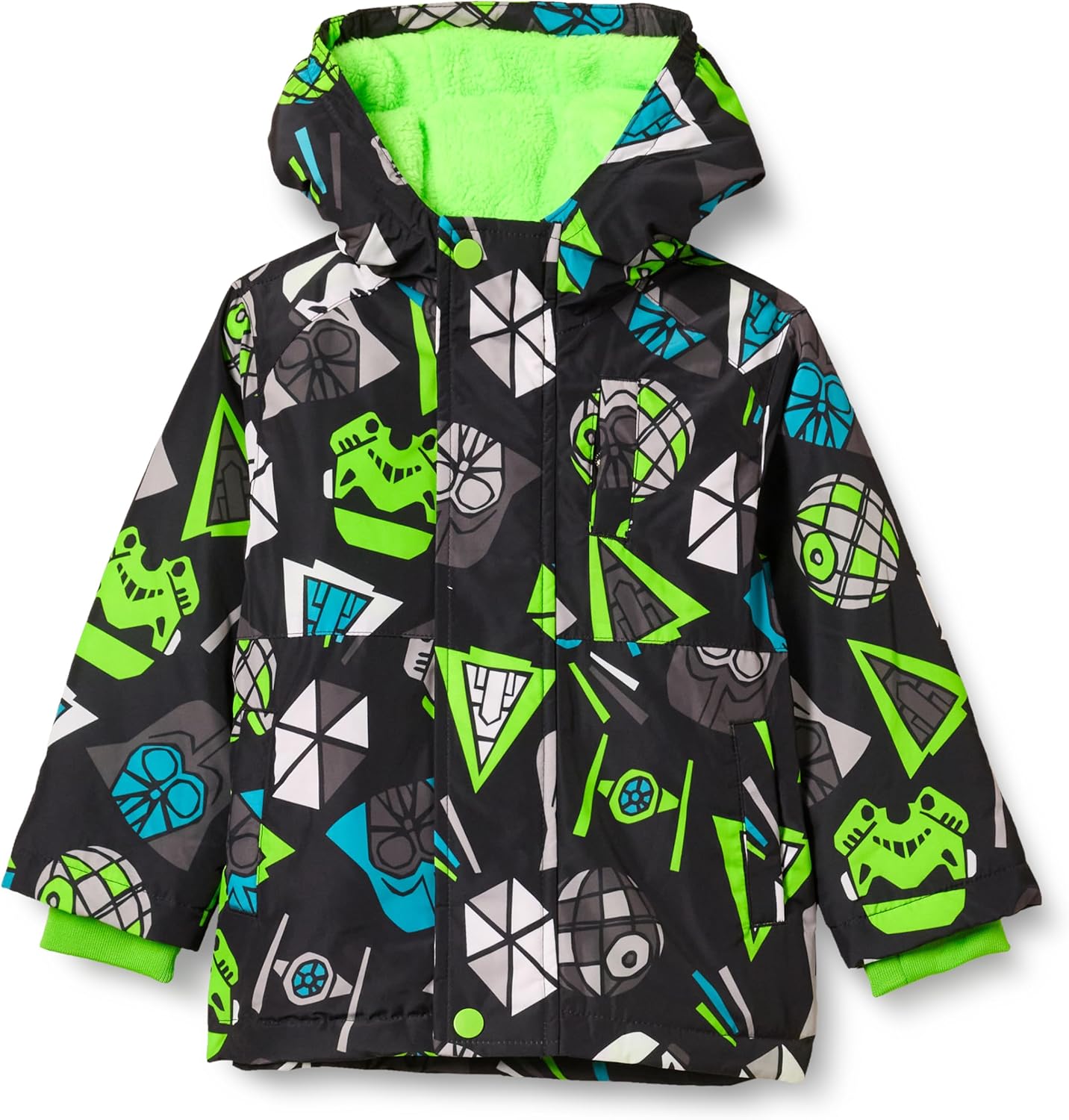 Disney Marvel Star Wars Boys Warm Puffer Coats for Toddlers