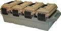 MTM AC4C 4-Can Ammo Crate - Stackable, Water-Resistant Tactical Crate