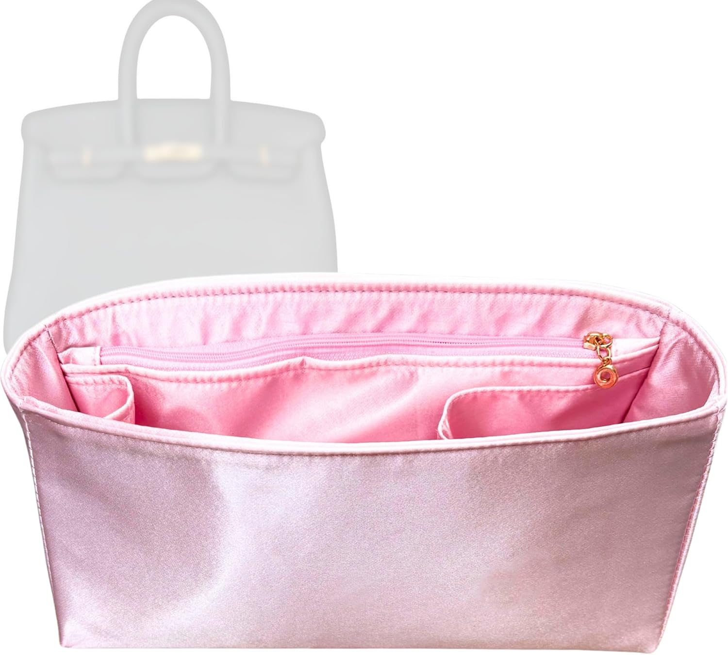 Satin Organizer for Birkin Bags - Perfect Fit and Structure