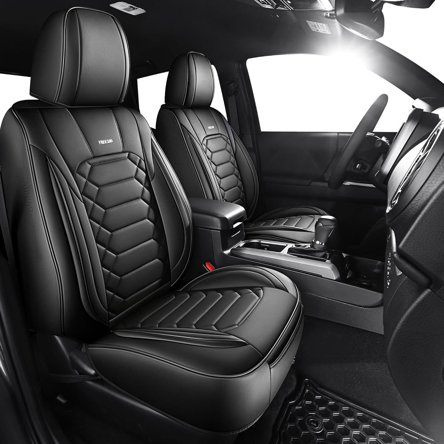 FREESOO Tacoma Seat Covers Custom Fit for 2016-2023 Models