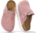 Project Cloud Chunky Kids Clogs - Genuine Suede Clogs with Cork