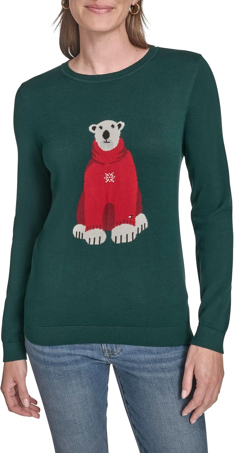 Tommy Hilfiger Womens Pullover Crewneck Everyday Sweater Review