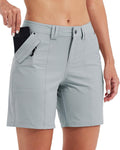 Willit Women's Golf Hiking Shorts 7ft Quick Dry Athletic Shorts If