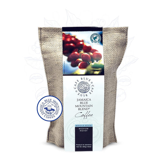 Cafe Blue 16oz Coffee - Premium Blue Mountain Blend Beans