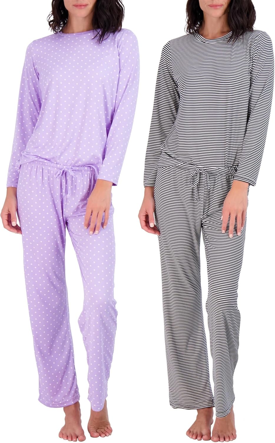 Real Essentials Women's Pajama Set: Soft and Breathable Comfort