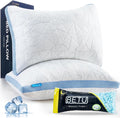 BETU Cooling Pillows Standard Size Set of 2 - Adjustable Shredded