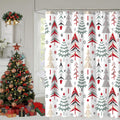 Colorful Christmas Tree Shower Curtain by YOSTEV