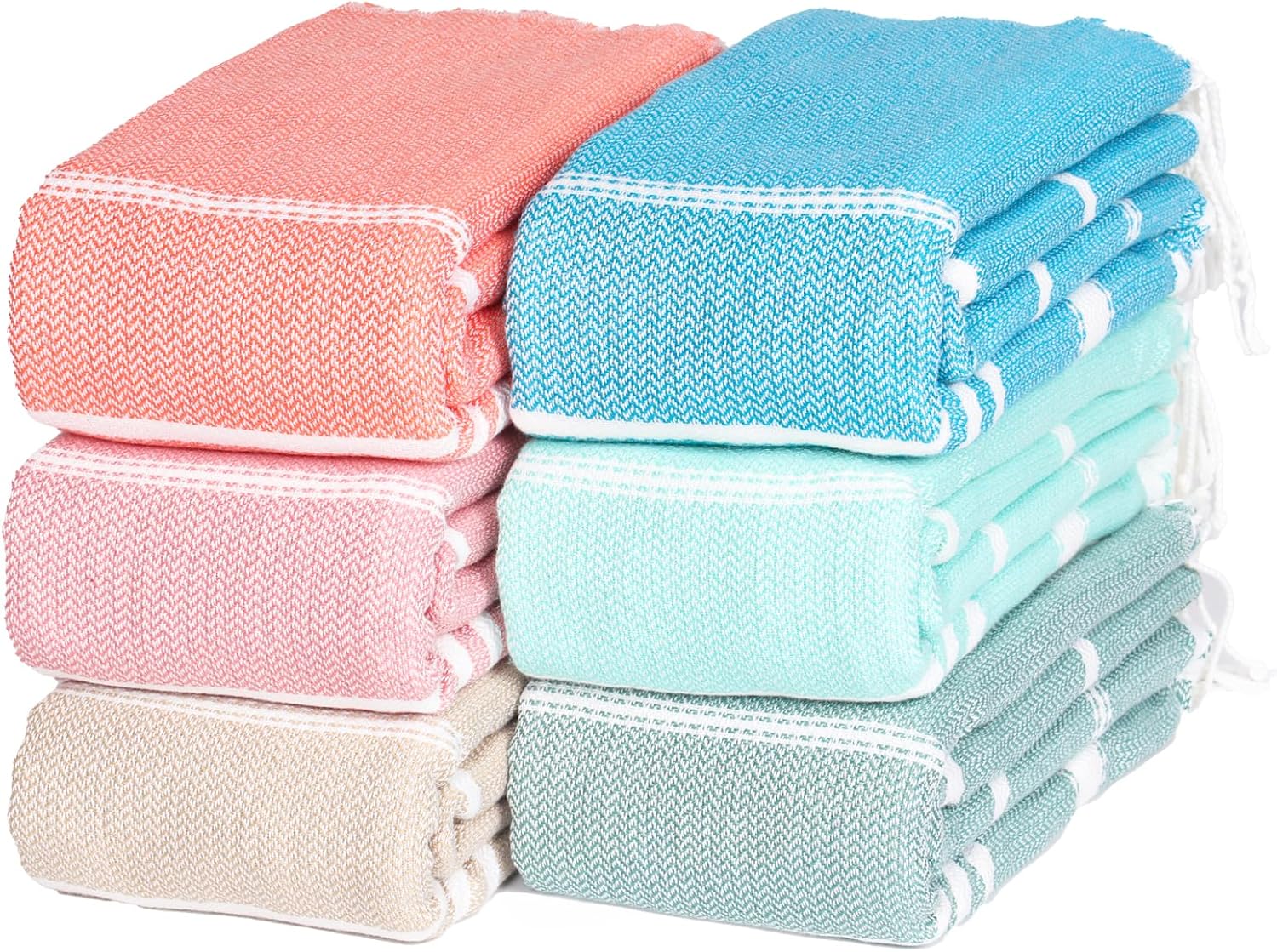 Extra Large Turkish Beach Towel Lightweight Sand Free Quick Dry