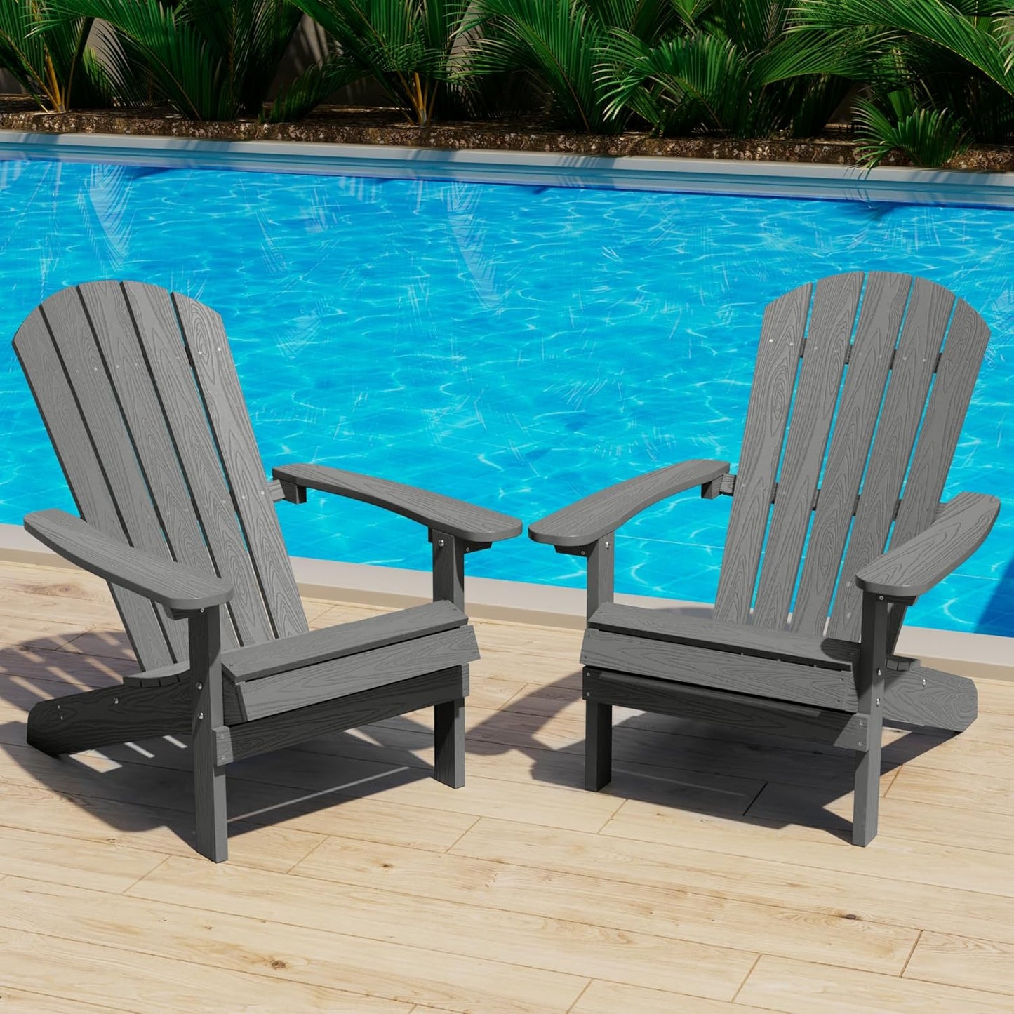 YEFU Adirondack Chairs Set of 2 for Outdoor Comfort and Style