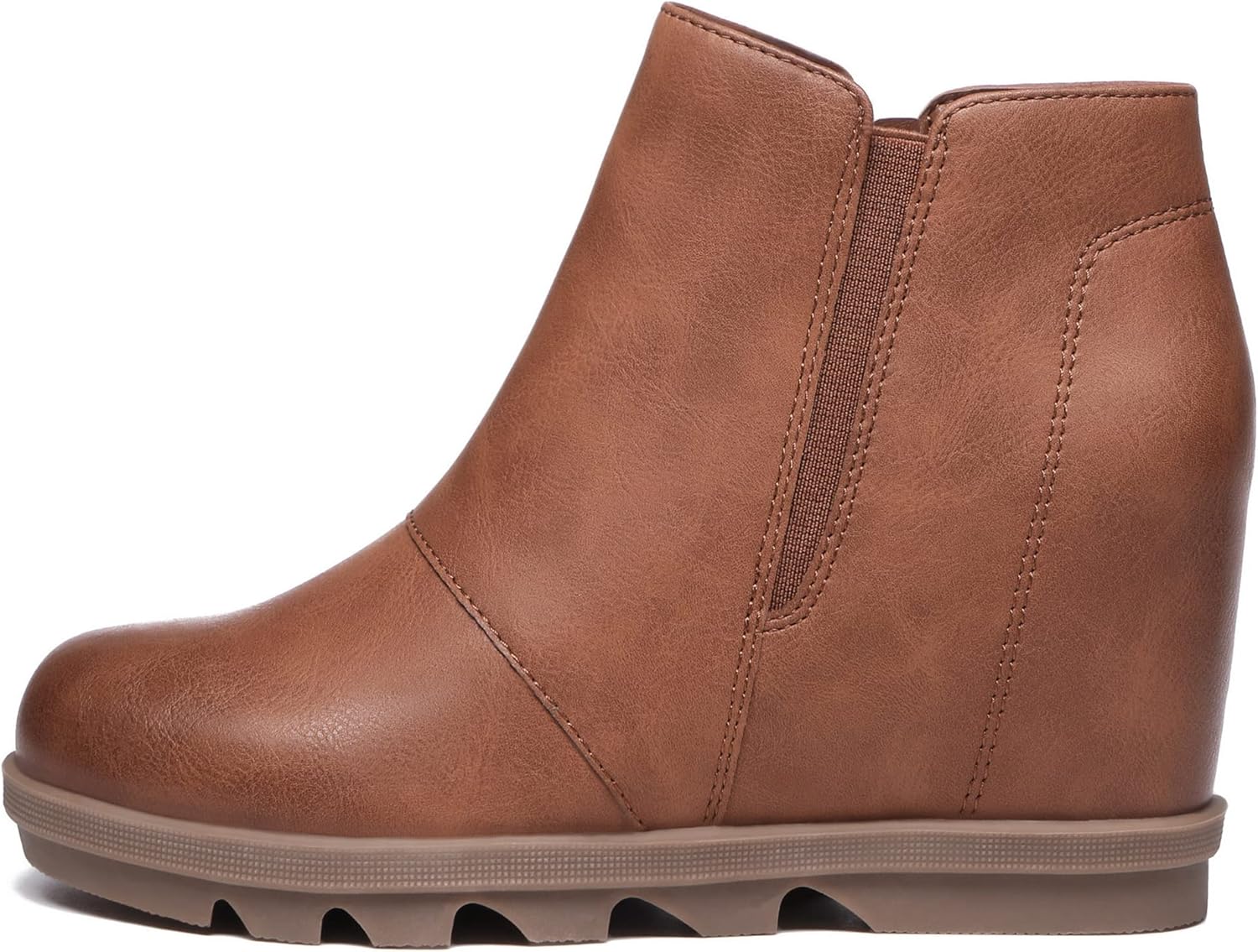 Athlefit Wedge Booties for Women - Stylish and Comfortable Fit