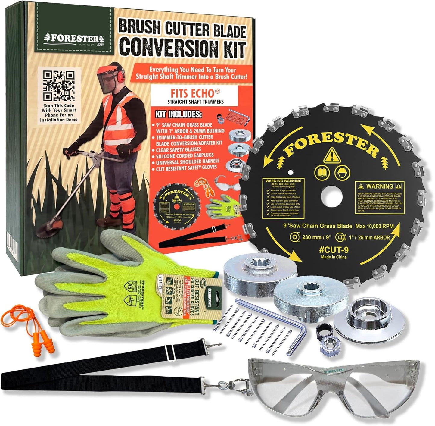 Brush Cutter Trimmer Conversion Kit for Echo Models SRM-225