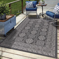 Keen Home Design Terrace Outdoor Area Rug - Washable 5x8 Rug