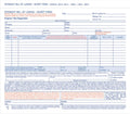 Adams Bill of Lading Short Form, 3-Part 250 Pack - Reliable Paperwork