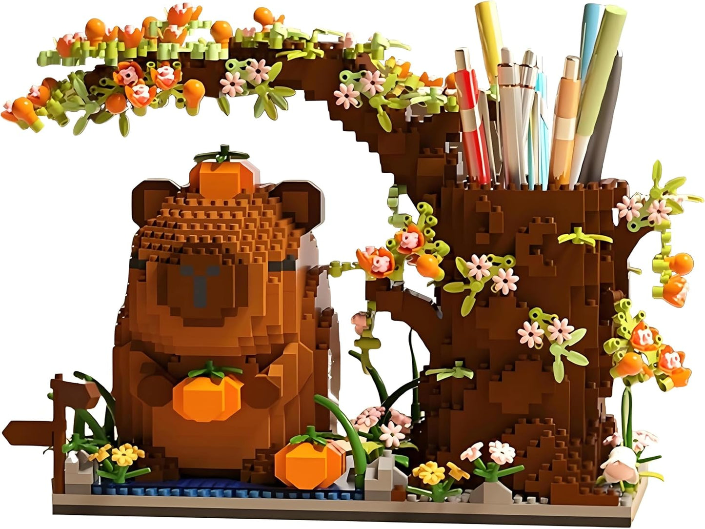 Capybara Building Blocks Set - 1880PCS Cute Animal Bricks