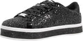 LUCKY STEP Women's Platform Glitter Sneakers - Dressy Sparkle