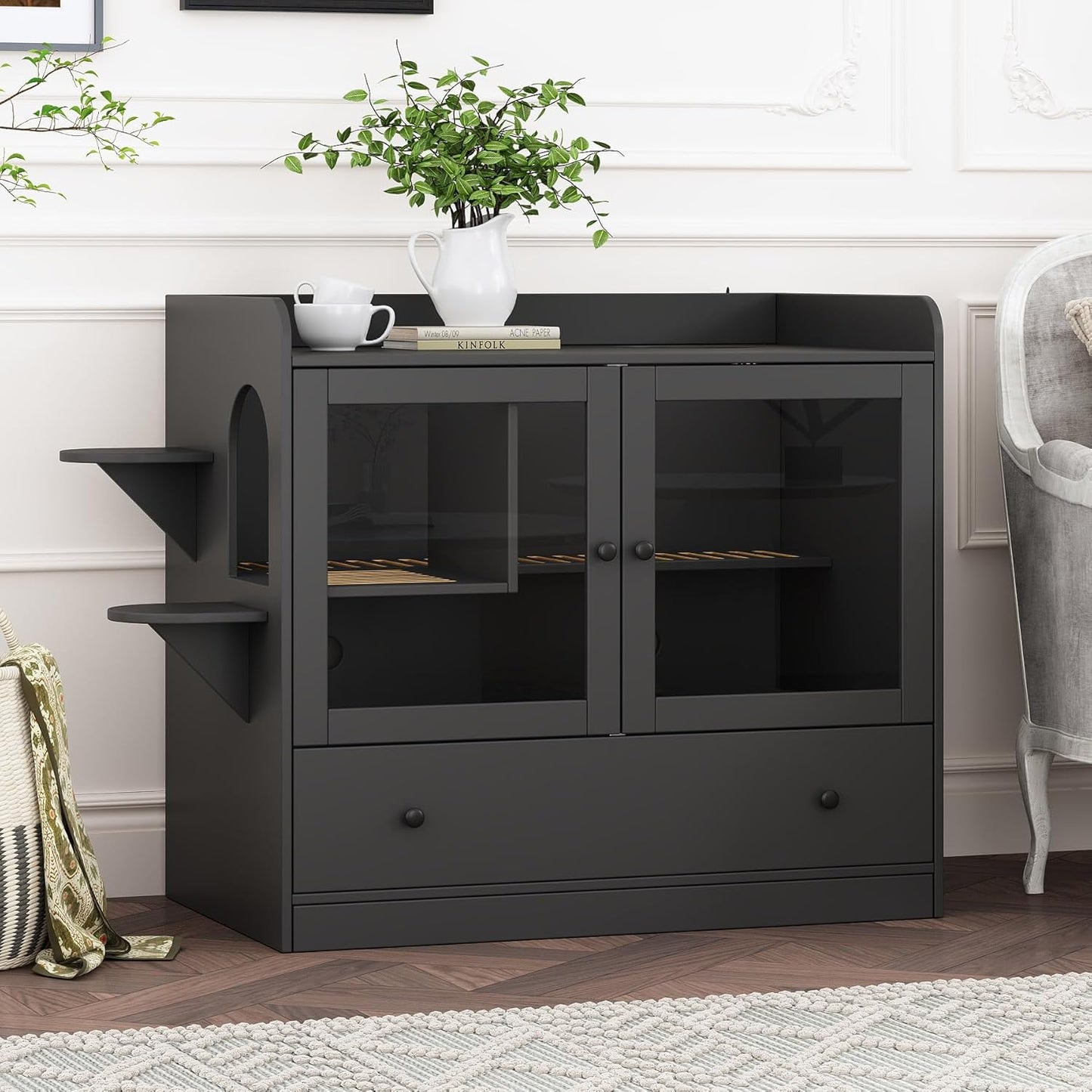 Extra Large Cat Litter Box Enclosure Furniture for Cats