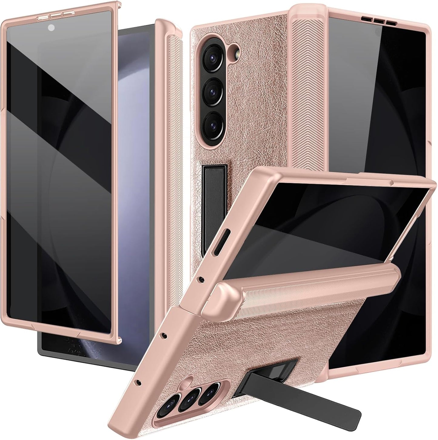NINKI Samsung Galaxy Z Fold 7 Case with Privacy Screen Protector