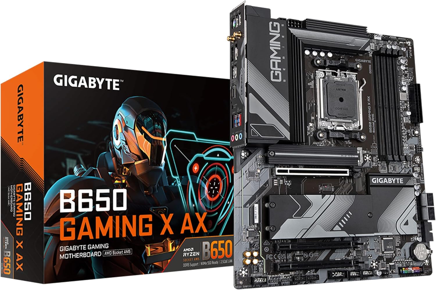 GIGABYTE B650 Gaming X AX Motherboard for AMD Ryzen 7000