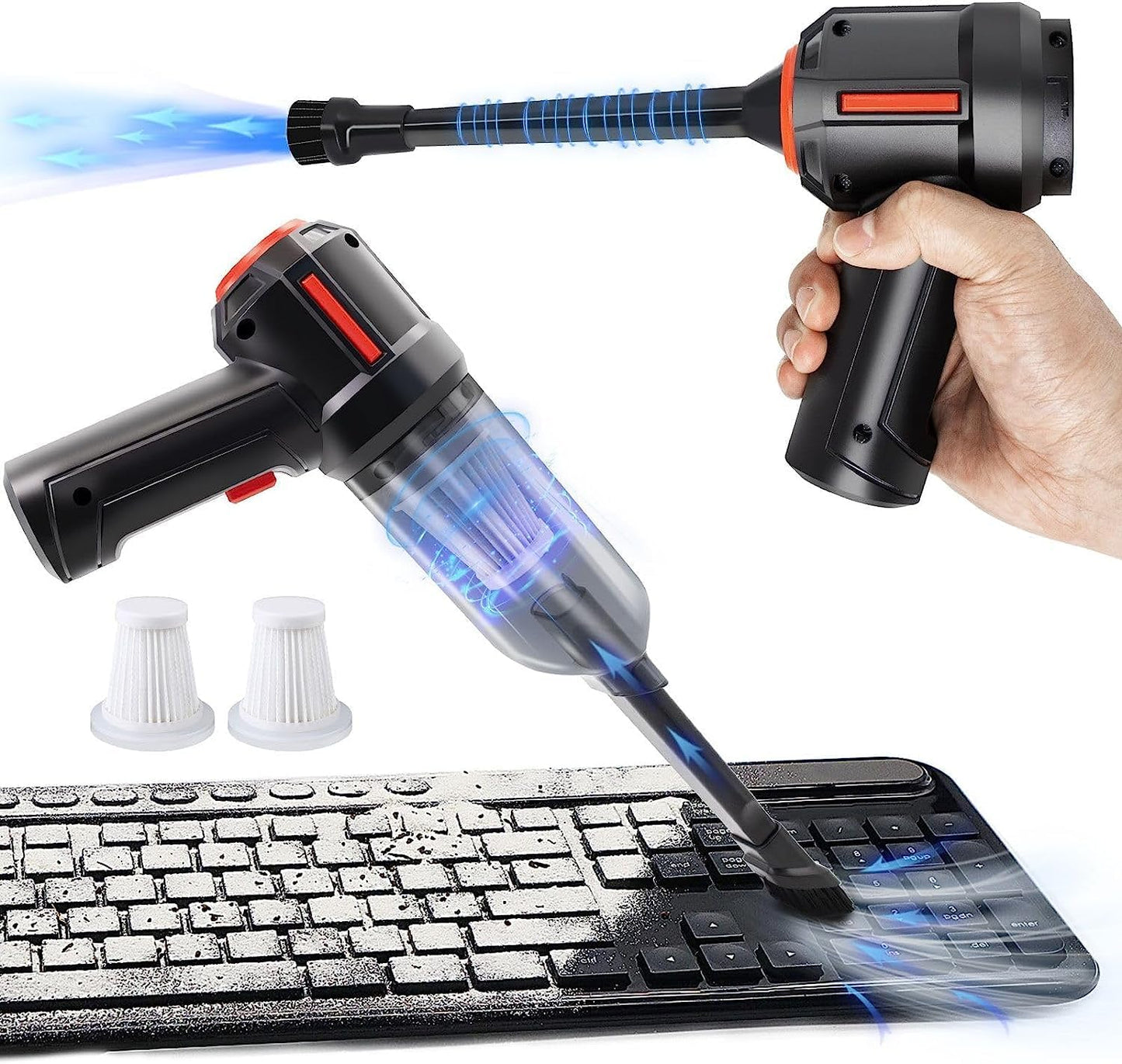 PeroBuno 3-in-1 Computer Vacuum - Powerful 45000RPM