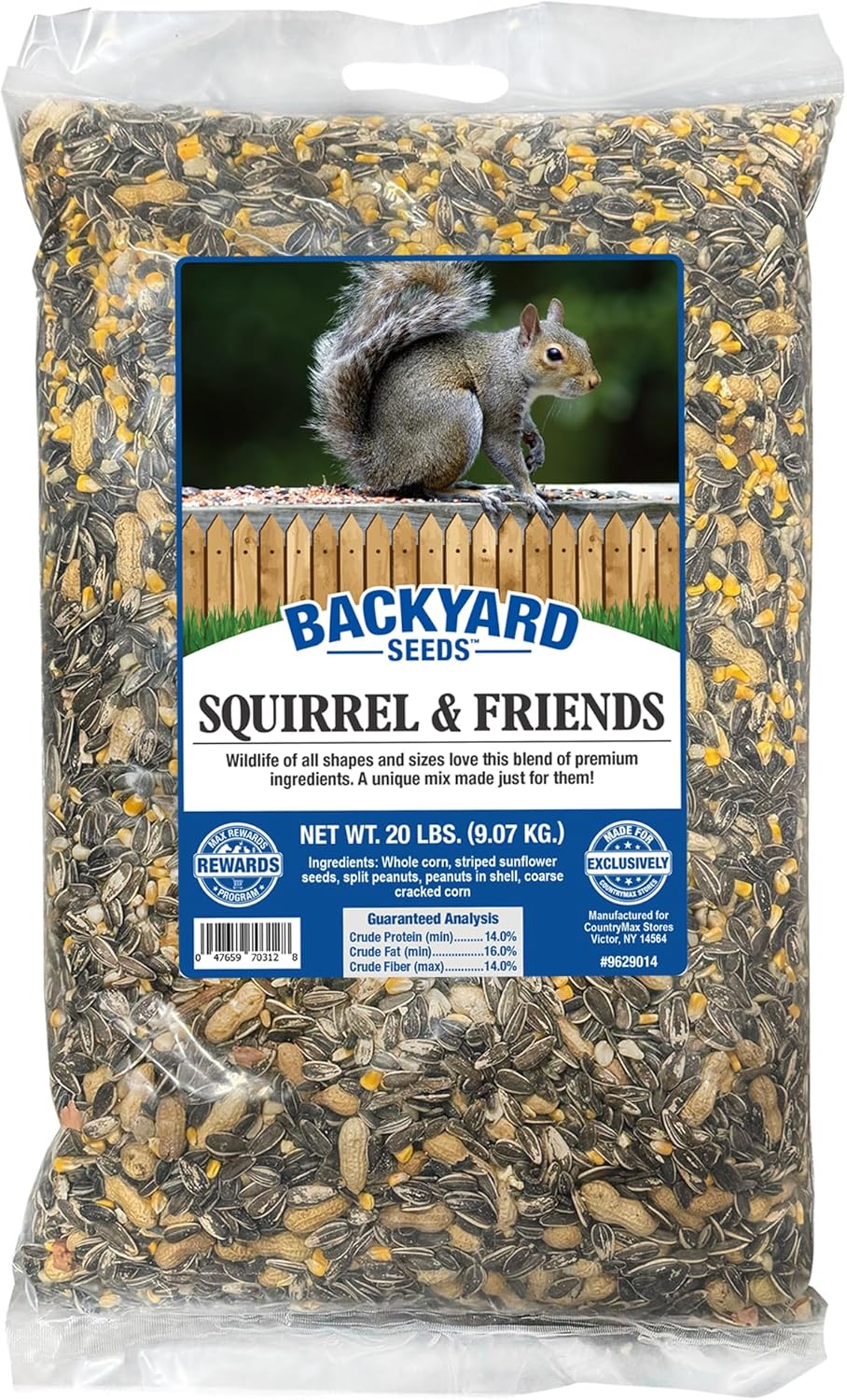 CountryMax Backyard Seeds Wildlife Feed for Squirrels and More