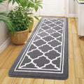 Buganda Runner Indoor Door Mat 47x23 in - Dirt-Resistant Low-Profile