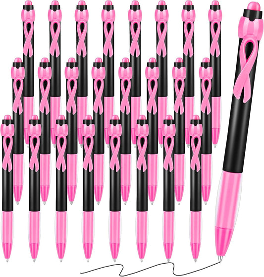 Breast Cancer Awareness Ballpoint Pens for Meaningful Impact
