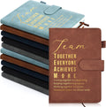 Employees Appreciation Notebooks 10-Pack - Team Motivational A5