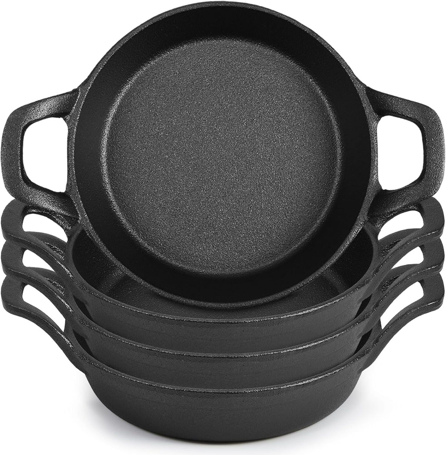 Mini Cast Iron Skillets Set for Versatile Cooking Needs