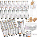Baby Shower Hand Lotion and Lip Balm Set - 50 Gift Sets Travel Size