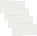 Frienda 4 Pcs Fluorescent Light Covers 22.5 x 46.5 in - Clear