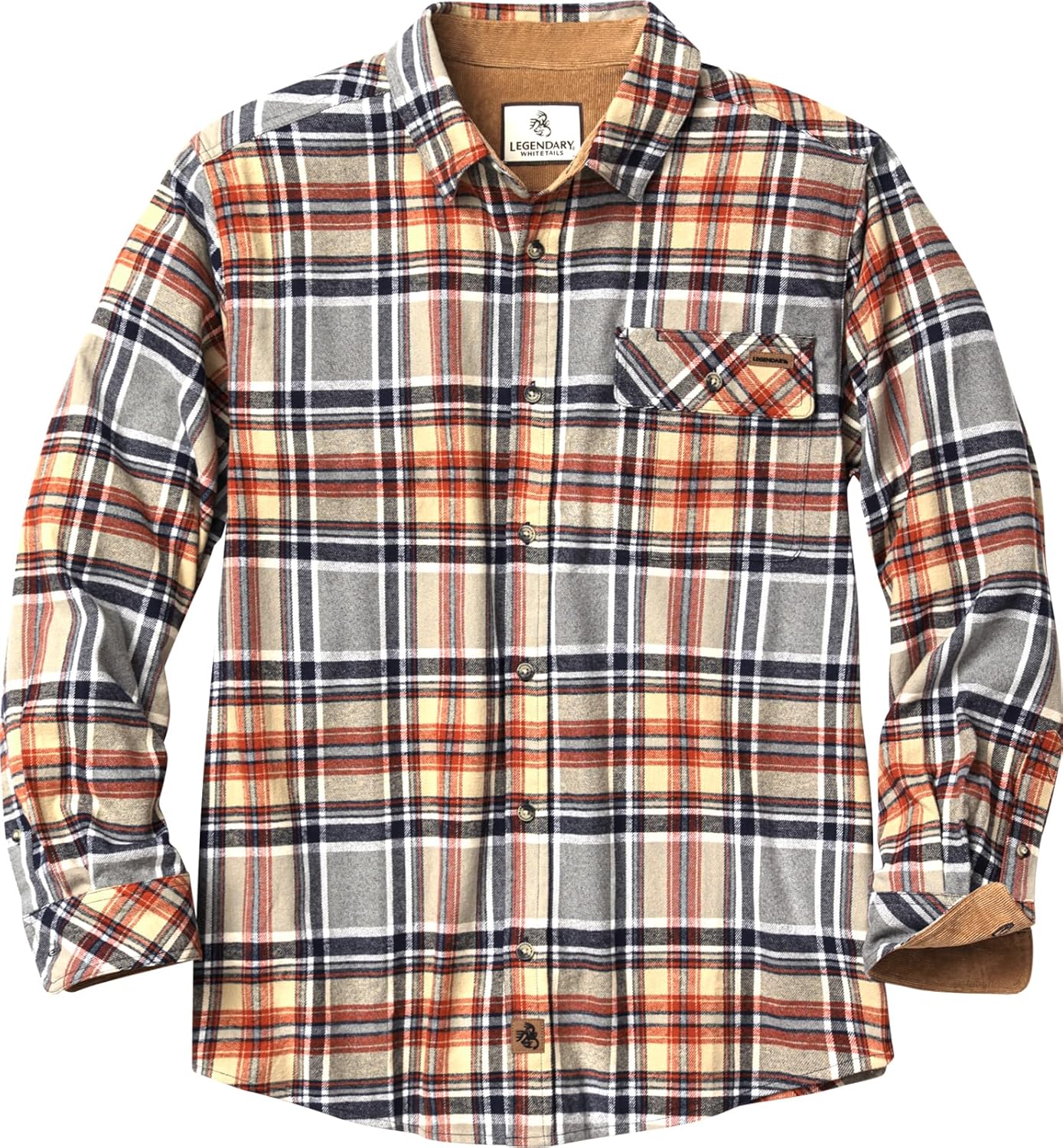 Legendary Whitetails Men's Flannel Shirt for Comfort and Style