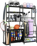 Garage Sports Equipment Organizer Golf Bag Storage Rack - Heavy Duty