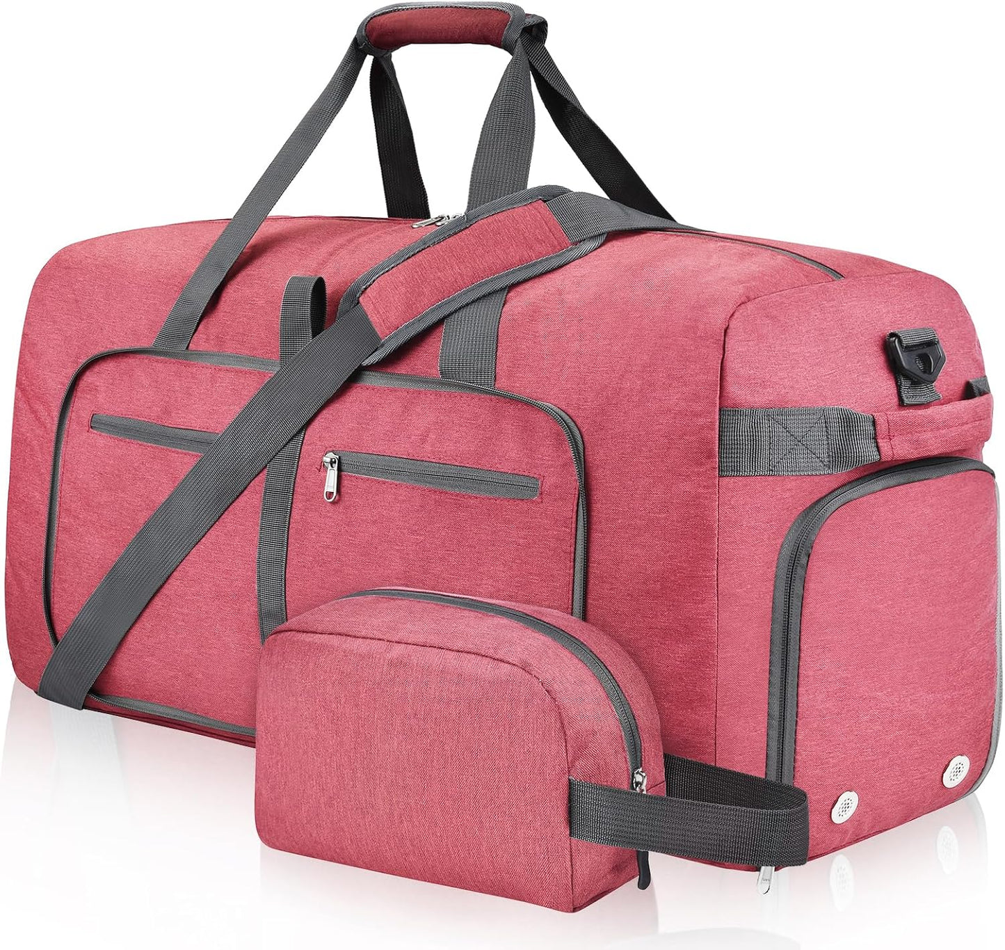 Durable Waterproof Duffle Bag with Shoes Compartment for Travel
