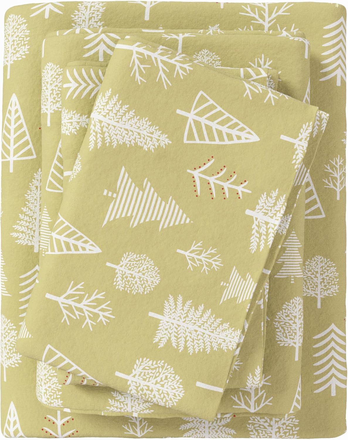 Flannel Sheet Set Queen Size - Cozy 100% Turkish Cotton Bedding