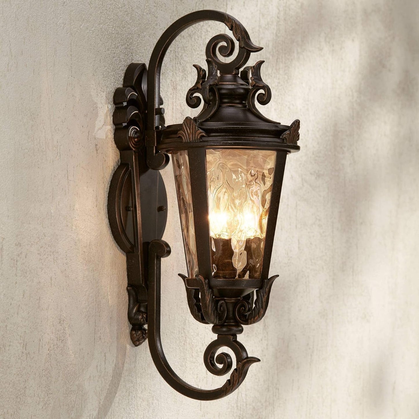 Marseille Rustic Industrial Outdoor Wall Light Fixture for Home