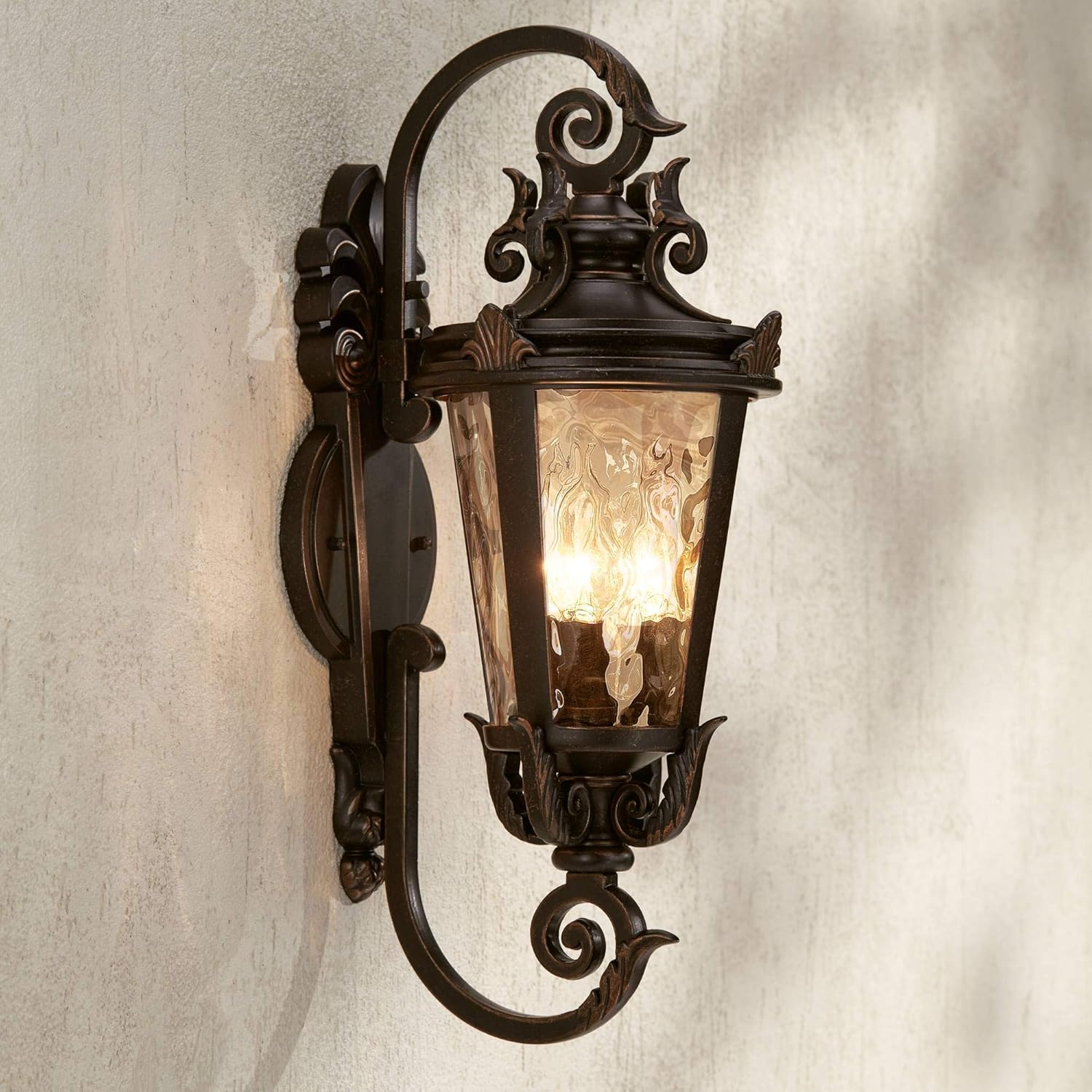 Marseille Rustic Industrial Outdoor Wall Light Fixture for Home