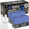 55PT Card Sleeves Hard Plastic 100 Count - Clear 3x4 Protectors