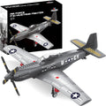 P-51 Mustang Fighter Plane Building Block Set - 258-Piece