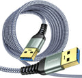 AINOPE 10FT USB 3.0 A to A Male Cable - Never Rupture