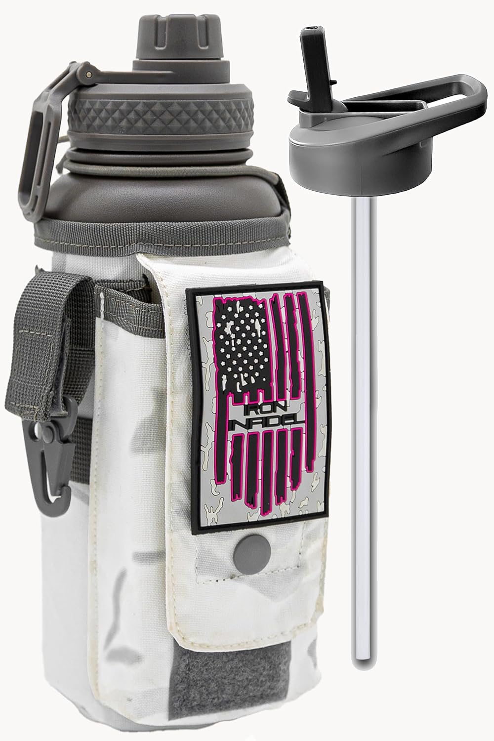 Iron Infidel Battle Bottle - 32 Oz Insulated Water Bottle