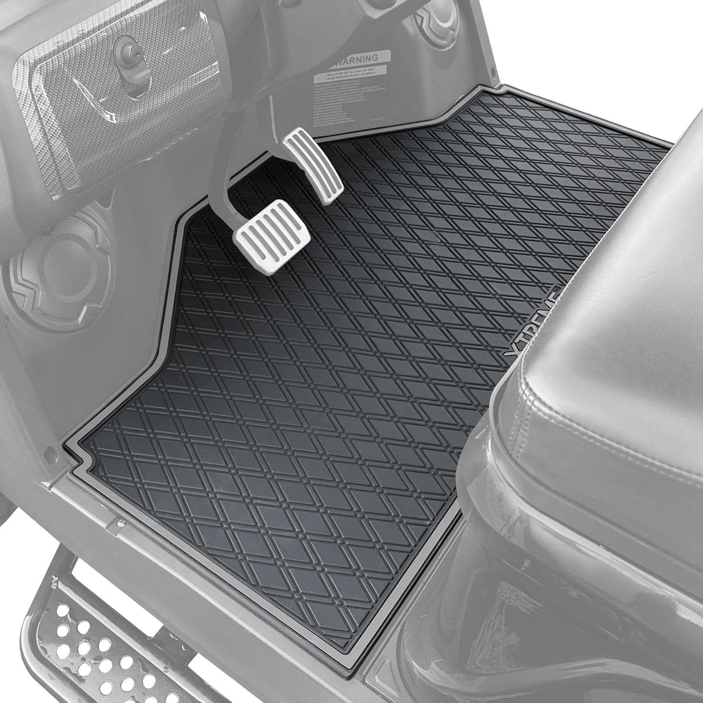Xtreme Mats Rubber Floor Mat - Fits D5 - Double Diamond Design