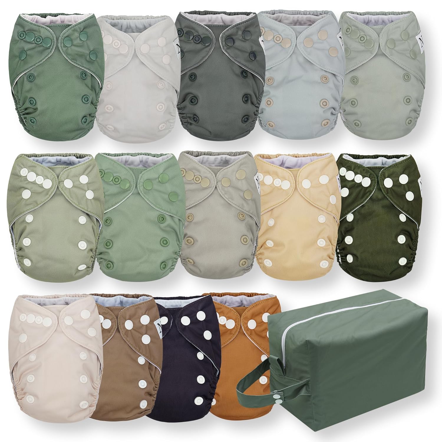 Nora's Nursery Newborn All-in-One Cloth Diaper 14-Pack Review